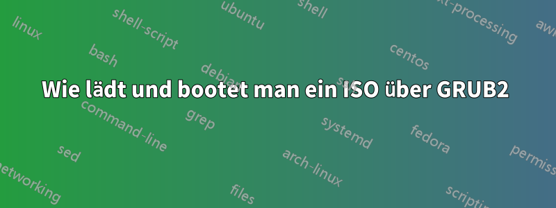 Wie lädt und bootet man ein ISO über GRUB2