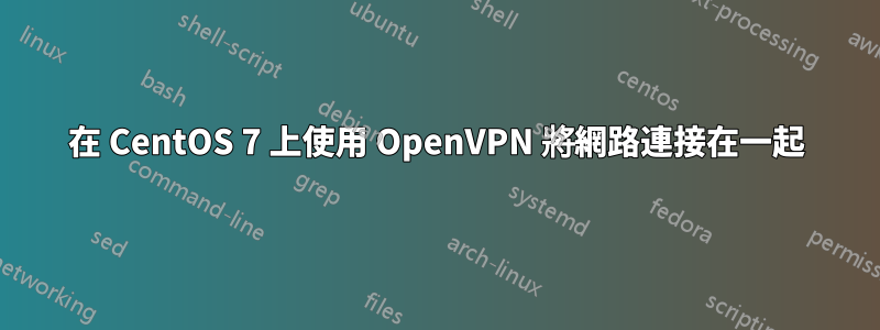 在 CentOS 7 上使用 OpenVPN 將網路連接在一起