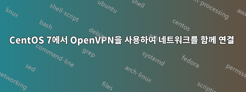 CentOS 7에서 OpenVPN을 사용하여 네트워크를 함께 연결