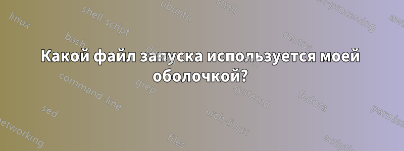 Какой файл запуска используется моей оболочкой?