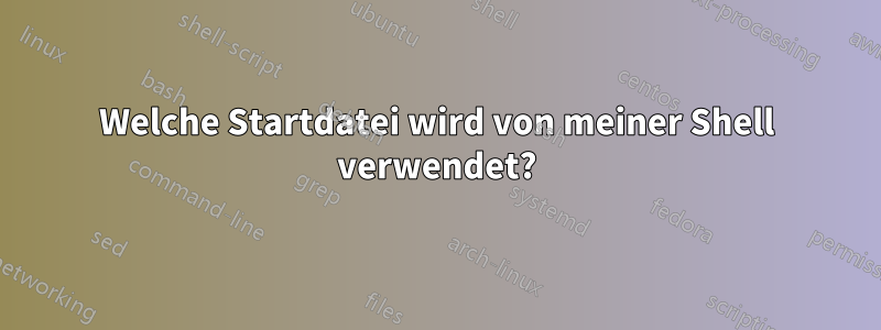 Welche Startdatei wird von meiner Shell verwendet?