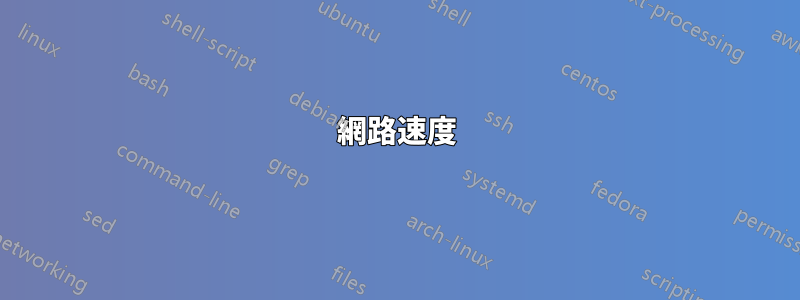 網路速度