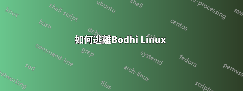 如何逃離Bodhi Linux