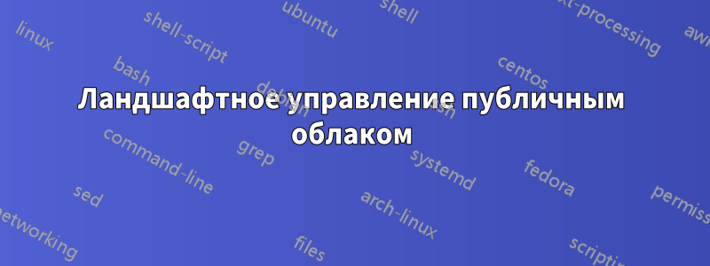 Ландшафтное управление публичным облаком