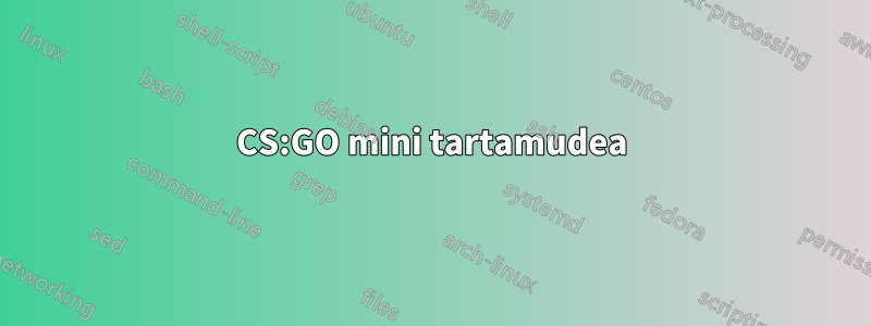 CS:GO mini tartamudea