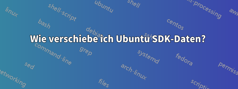 Wie verschiebe ich Ubuntu SDK-Daten?