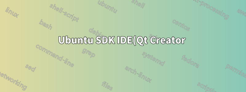 Ubuntu SDK IDE(Qt Creator)의 빈 장치 페이지