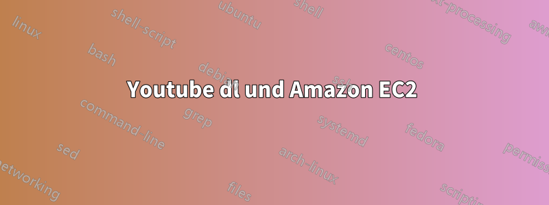Youtube dl und Amazon EC2