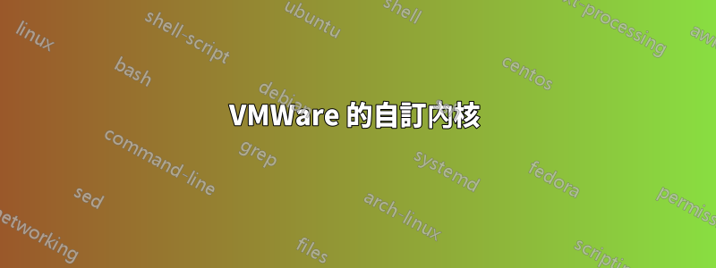 VMWare 的自訂內核