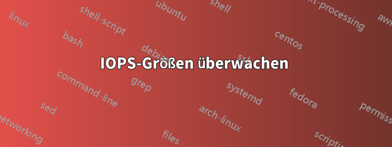 IOPS-Größen überwachen