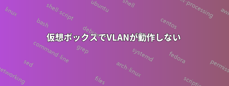 仮想ボックスでVLANが動作しない