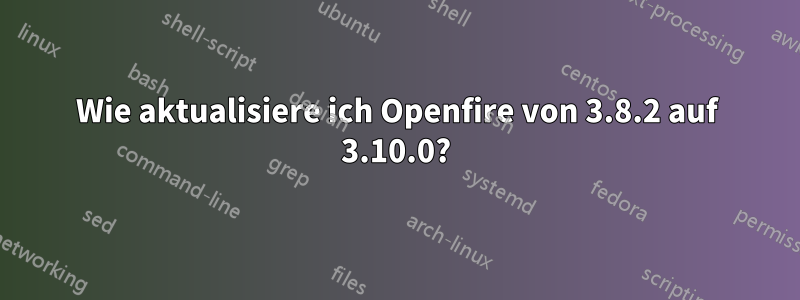 Wie aktualisiere ich Openfire von 3.8.2 auf 3.10.0?