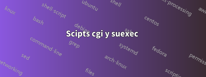 Scipts cgi y suexec