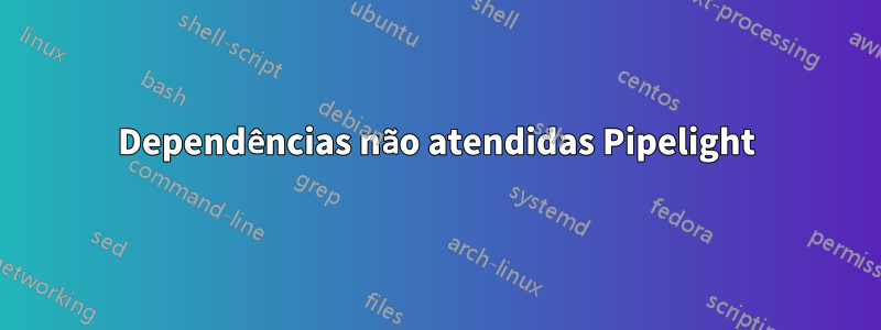 Dependências não atendidas Pipelight