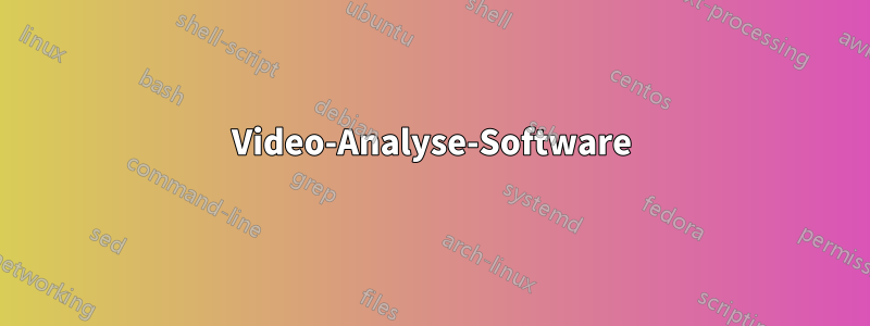 Video-Analyse-Software