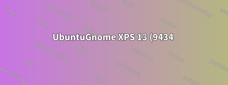 UbuntuGnome XPS 13 (9434) WLAN-Probleme