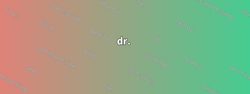 dr.