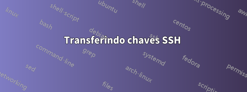 Transferindo chaves SSH