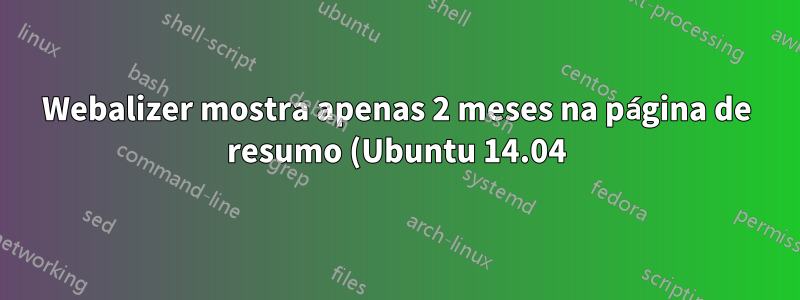 Webalizer mostra apenas 2 meses na página de resumo (Ubuntu 14.04)