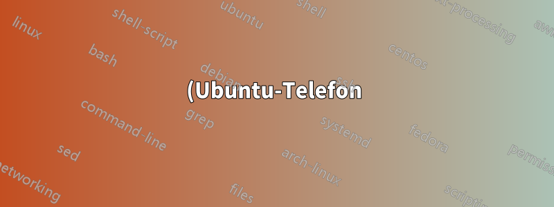 (Ubuntu-Telefon) plant jemand, einen Messenger für XMPP zu erstellen?