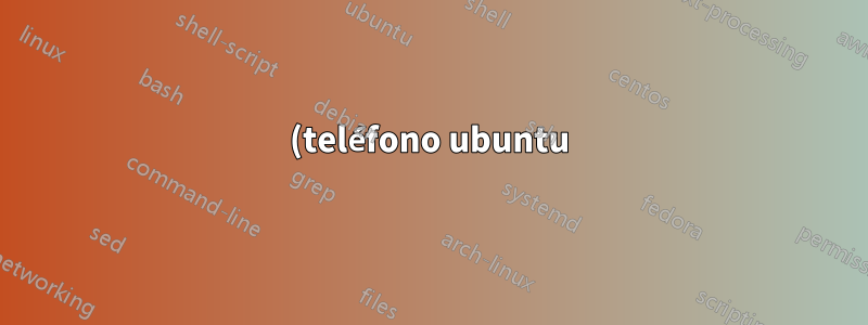 (teléfono ubuntu) ¿Alguien está planeando crear un mensajero para xmpp?