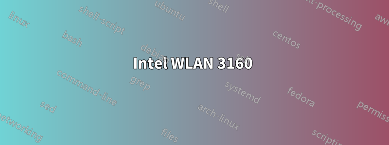Intel WLAN 3160