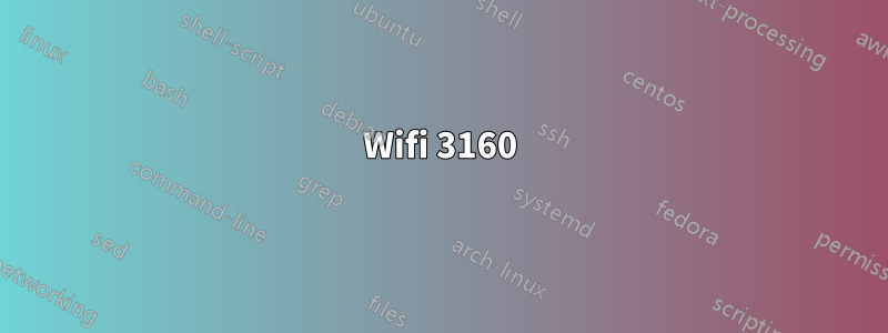 Wifi 3160