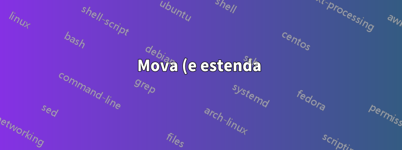 Mova (e estenda) com segurança a partição do Ubuntu