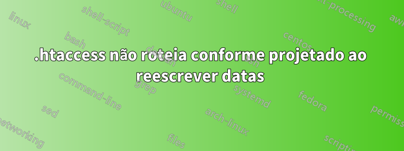 .htaccess não roteia conforme projetado ao reescrever datas