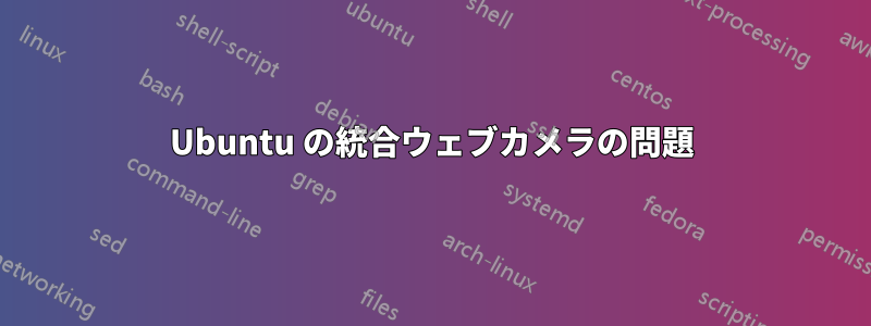 Ubuntu の統合ウェブカメラの問題