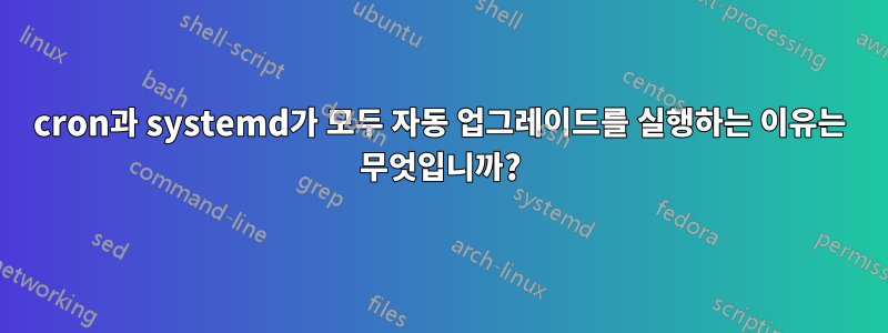 cron과 systemd가 모두 자동 업그레이드를 실행하는 이유는 무엇입니까?