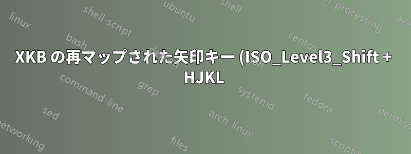 XKB の再マップされた矢印キー (ISO_Level3_Shift + HJKL) を WIN キーで適切に動作させる