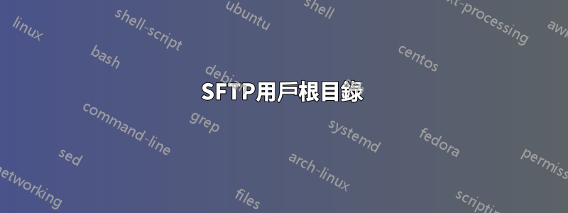 SFTP用戶根目錄