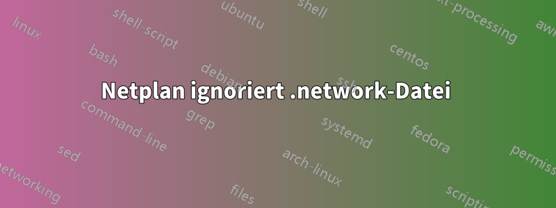 Netplan ignoriert .network-Datei