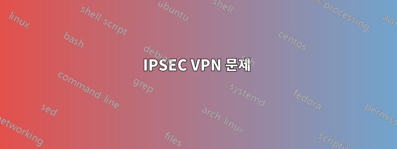 IPSEC VPN 문제