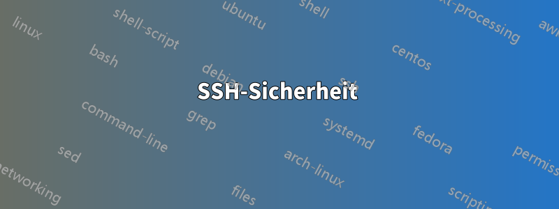 SSH-Sicherheit