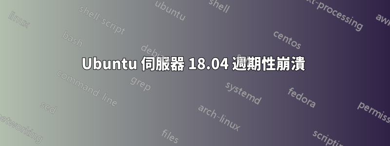 Ubuntu 伺服器 18.04 週期性崩潰