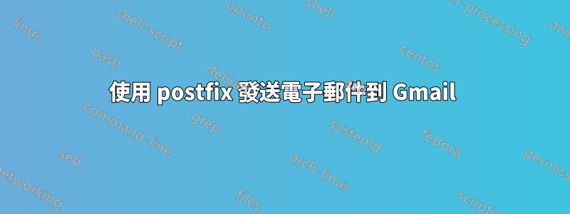 使用 postfix 發送電子郵件到 Gmail