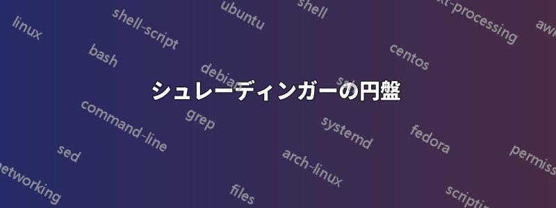 シュレーディンガーの円盤