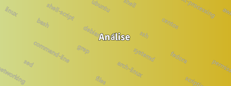 Análise