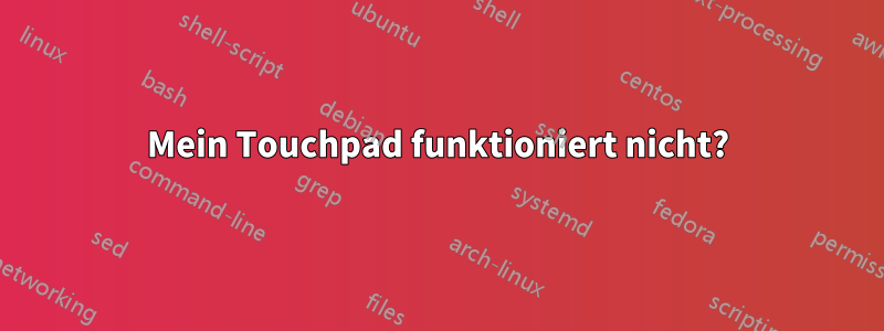 Mein Touchpad funktioniert nicht?