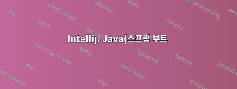 Intellij: Java(스프링 부트) 애플리케이션을 제대로 중지할 수 없습니다.