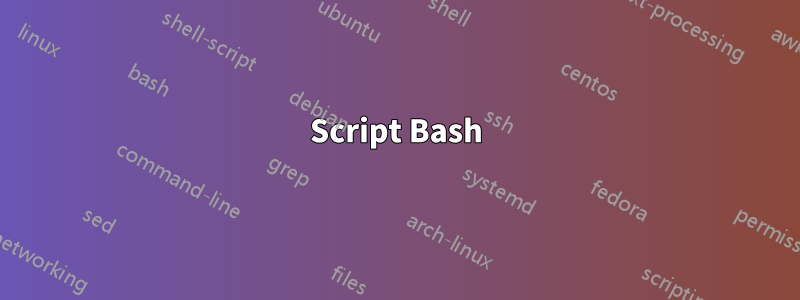 Script Bash