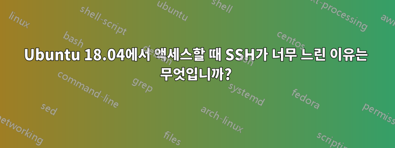 Ubuntu 18.04에서 액세스할 때 SSH가 너무 느린 이유는 무엇입니까?