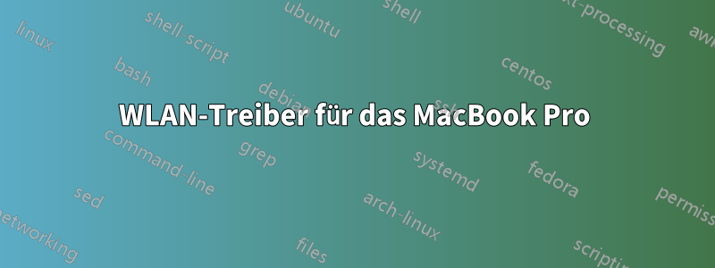 WLAN-Treiber für das MacBook Pro