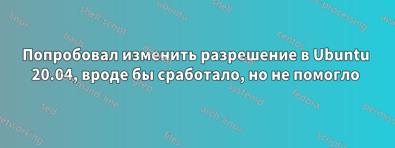 Попробовал изменить разрешение в Ubuntu 20.04, вроде бы сработало, но не помогло