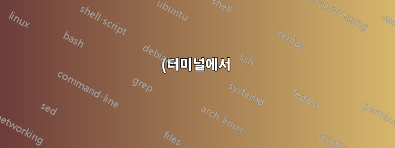 (터미널에서) 실수로 덮어쓴 파일을 복구할 수 있는 방법이 있나요?