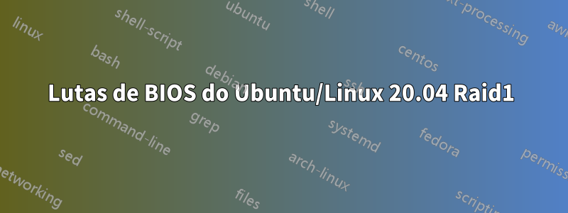 Lutas de BIOS do Ubuntu/Linux 20.04 Raid1