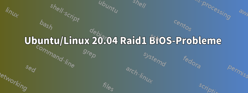 Ubuntu/Linux 20.04 Raid1 BIOS-Probleme