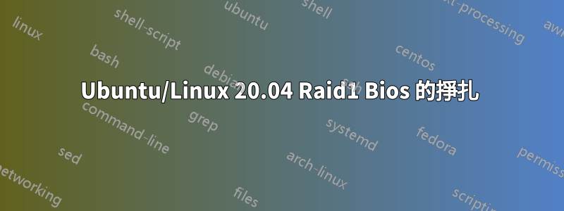 Ubuntu/Linux 20.04 Raid1 Bios 的掙扎